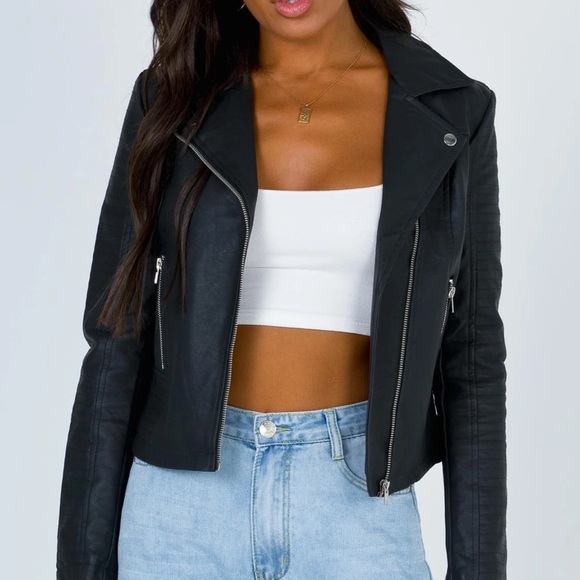 princess polly leather jacket